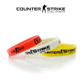 Factory Custom Couleur Brand Logo Luminous Bracelet Silicone Bracelet Silicone